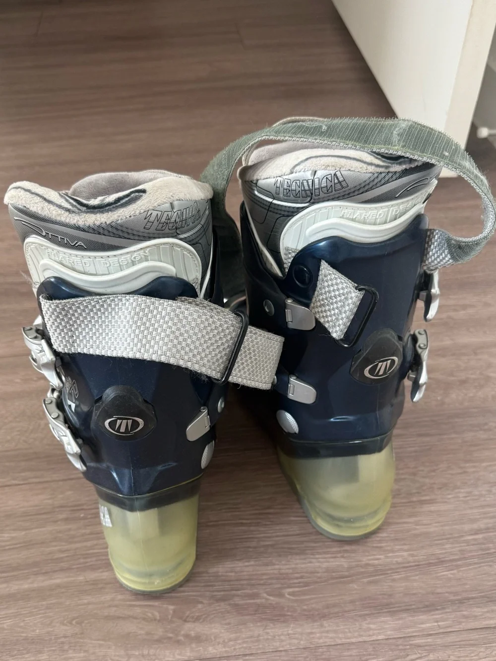 Tecnica Black and Gray Women's Ski Boots